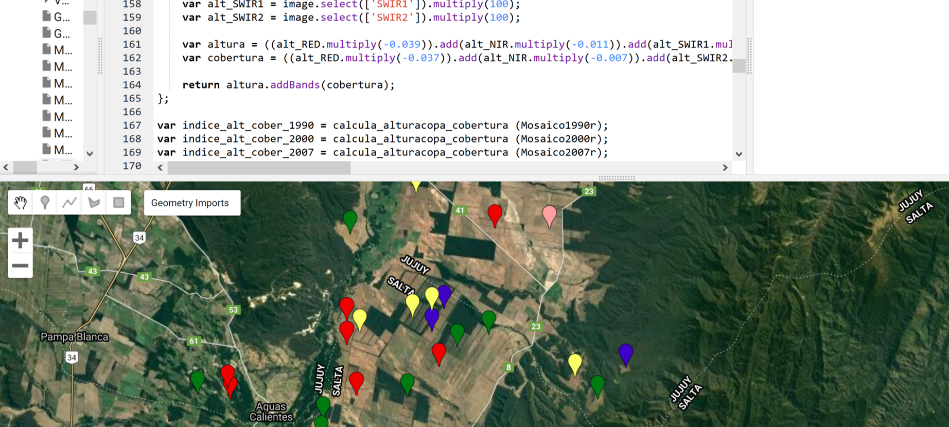 Clase introductoria a Google Earth Engine (GEE)